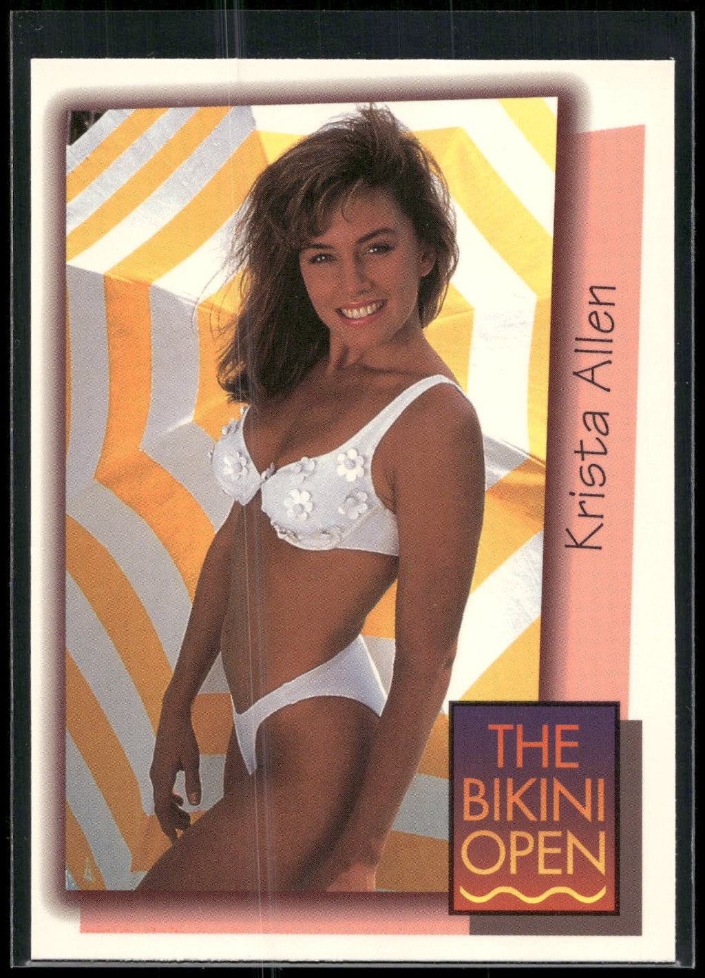 1992 T&M Entertainment The Bikini Open #43 Krista Allen