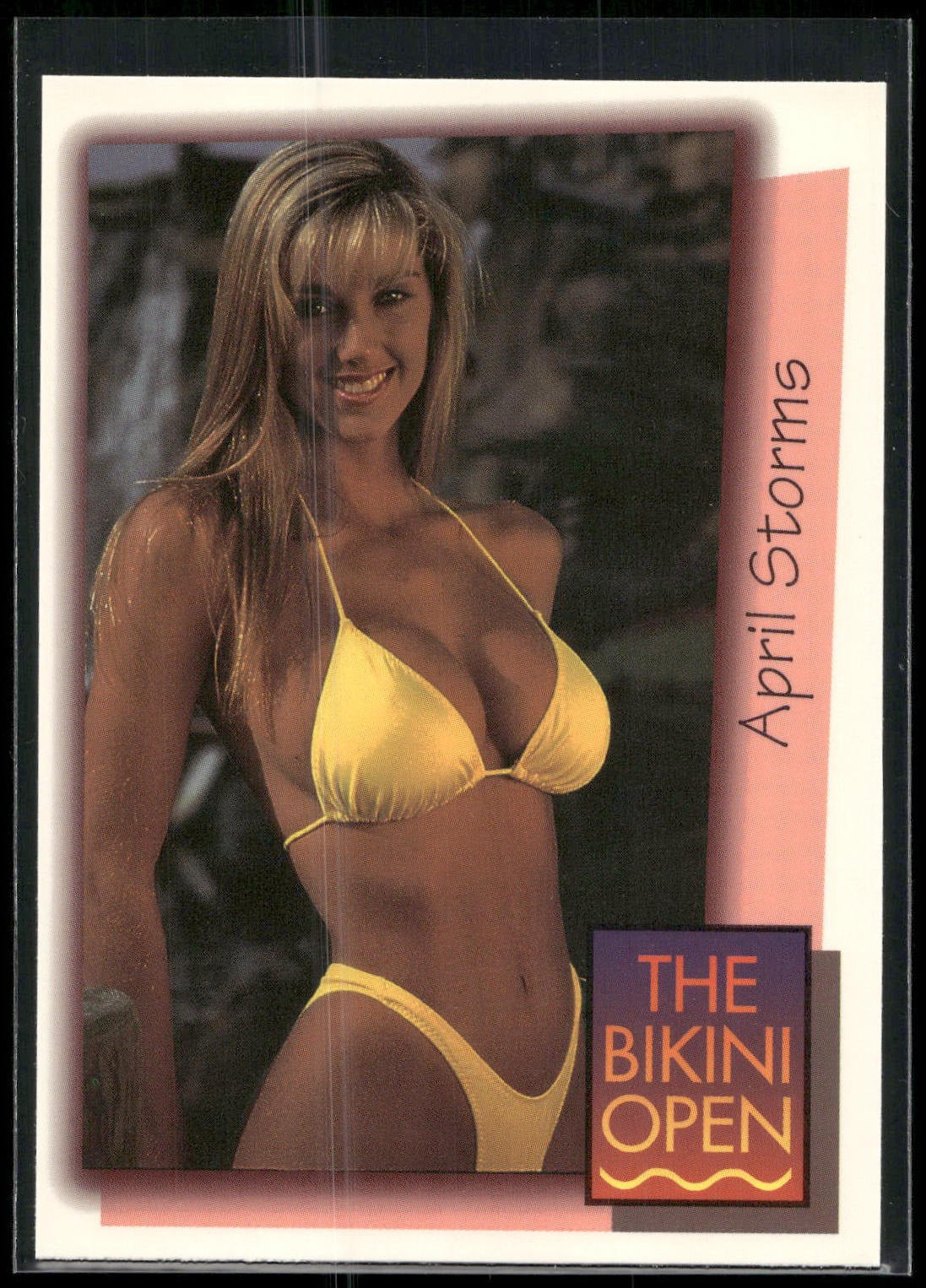 1992 T&M Entertainment The Bikini Open #44 April Storms