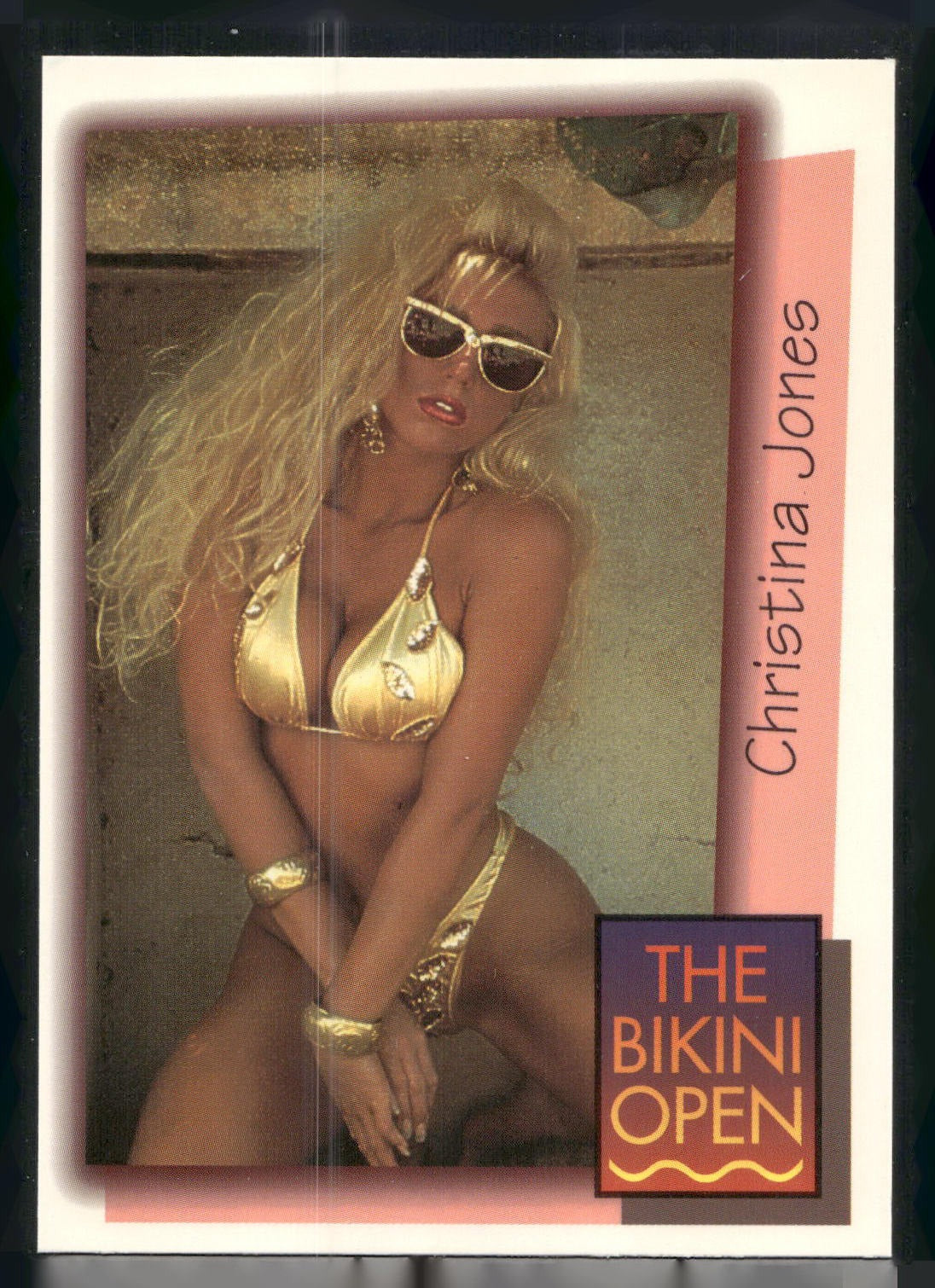 1992 T&M Entertainment The Bikini Open #27 Christina Jones