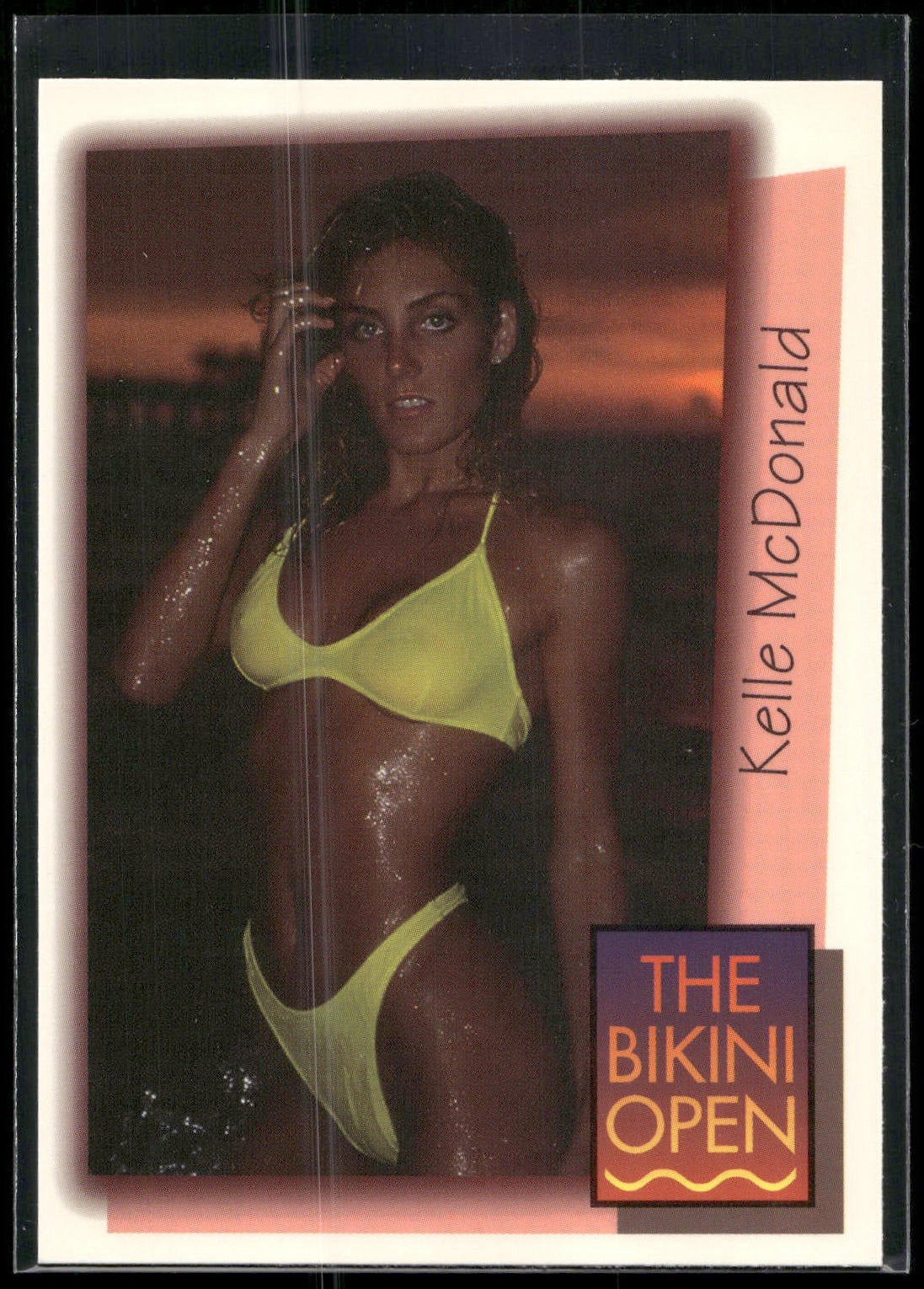 1992 T&M Entertainment The Bikini Open #31 Kelle McDonald