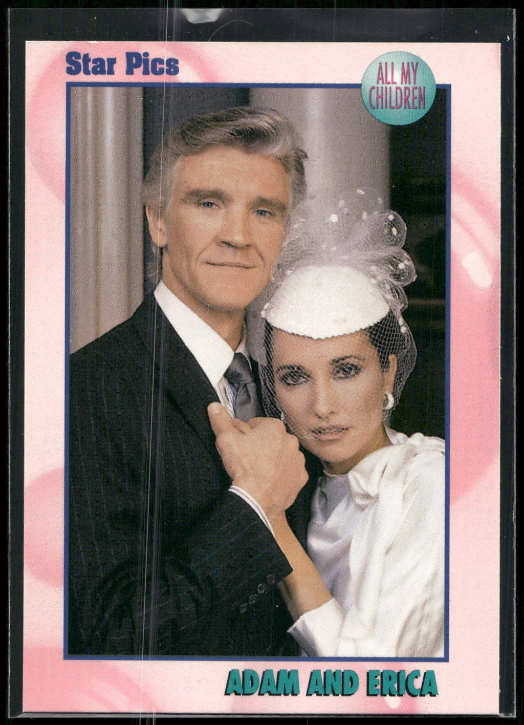 1991 Star Pics All My Children #53 Adam and Erica