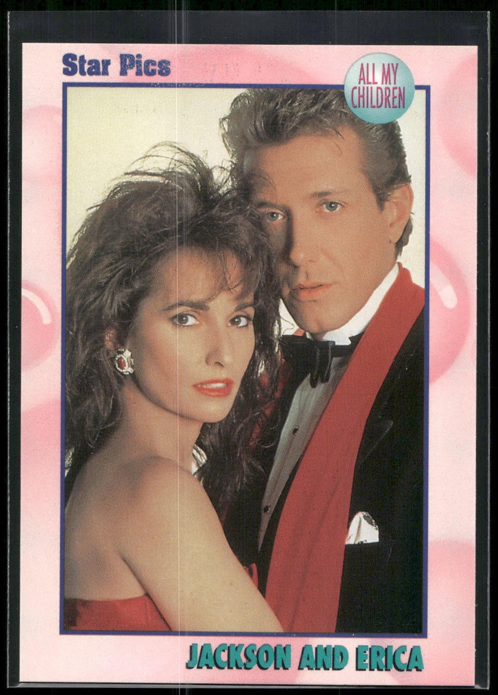 1991 Star Pics All My Children #56 Jackson and Erica