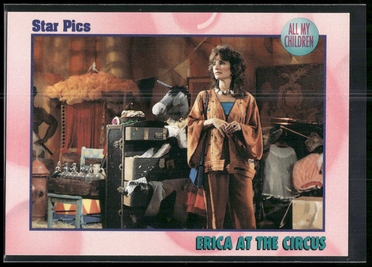 1991 Star Pics All My Children #60 Erica at the Circus