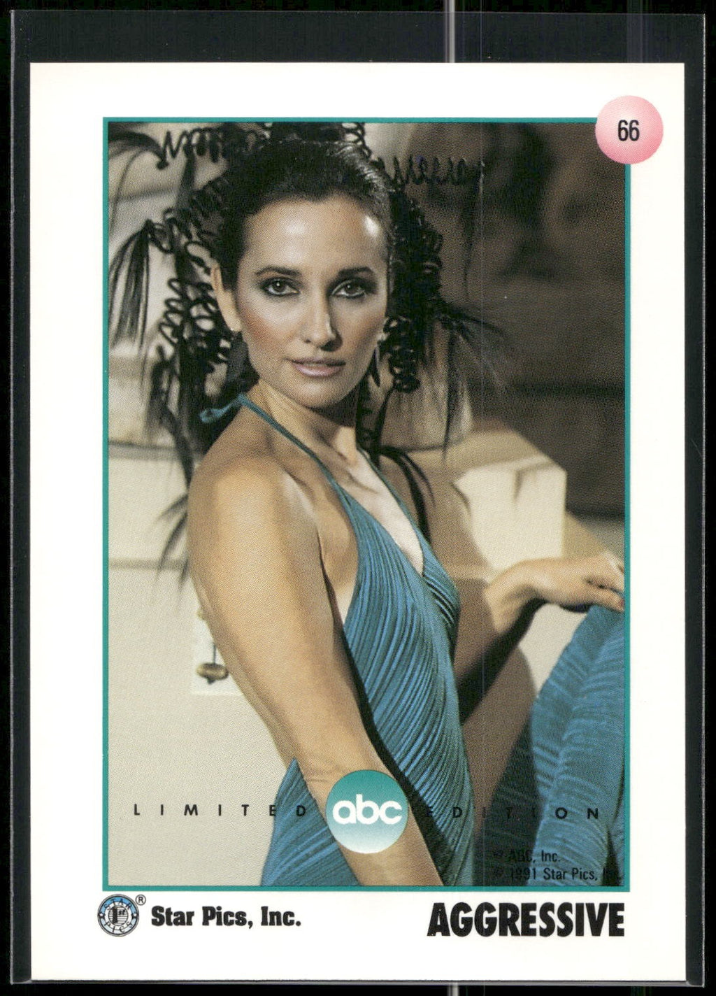 1991 Star Pics All My Children #66 Fragile / Aggressive