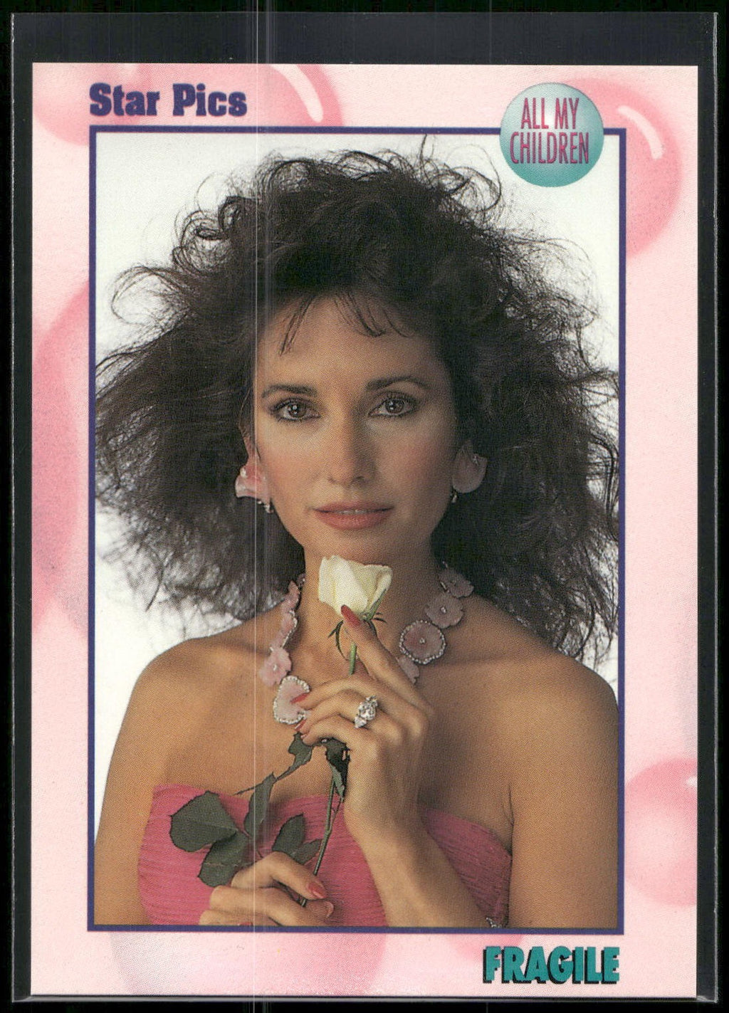 1991 Star Pics All My Children #66 Fragile / Aggressive