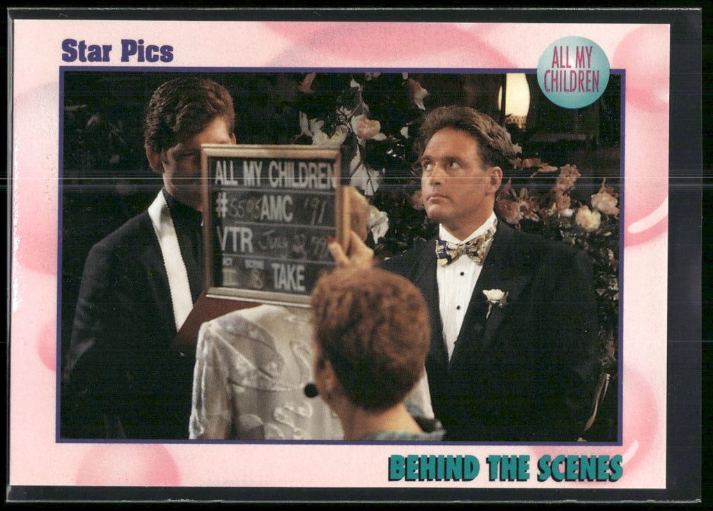 1991 Star Pics All My Children #70 Behind the Scenes: