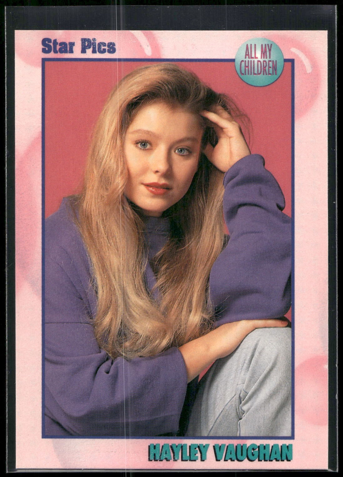 1991 Star Pics All My Children #14 Hayley Vaughan