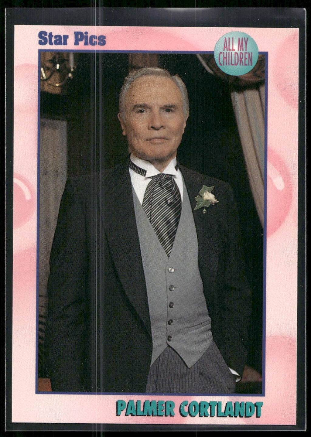 1991 Star Pics All My Children #20 Palmer Cortlandt