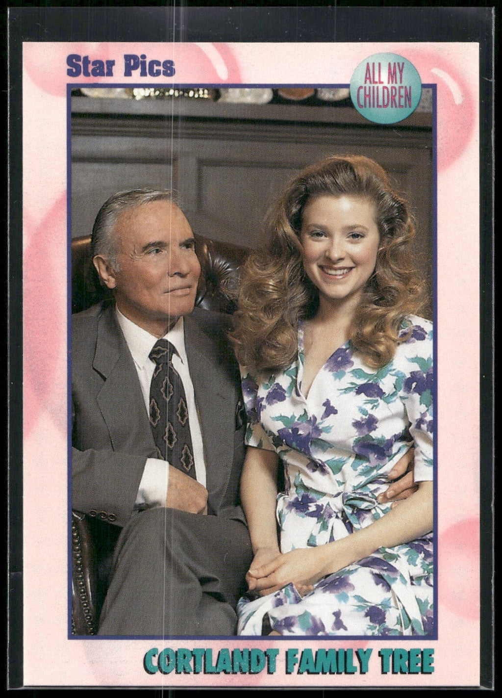 1991 Star Pics All My Children #18 Cortlandt Family Tree