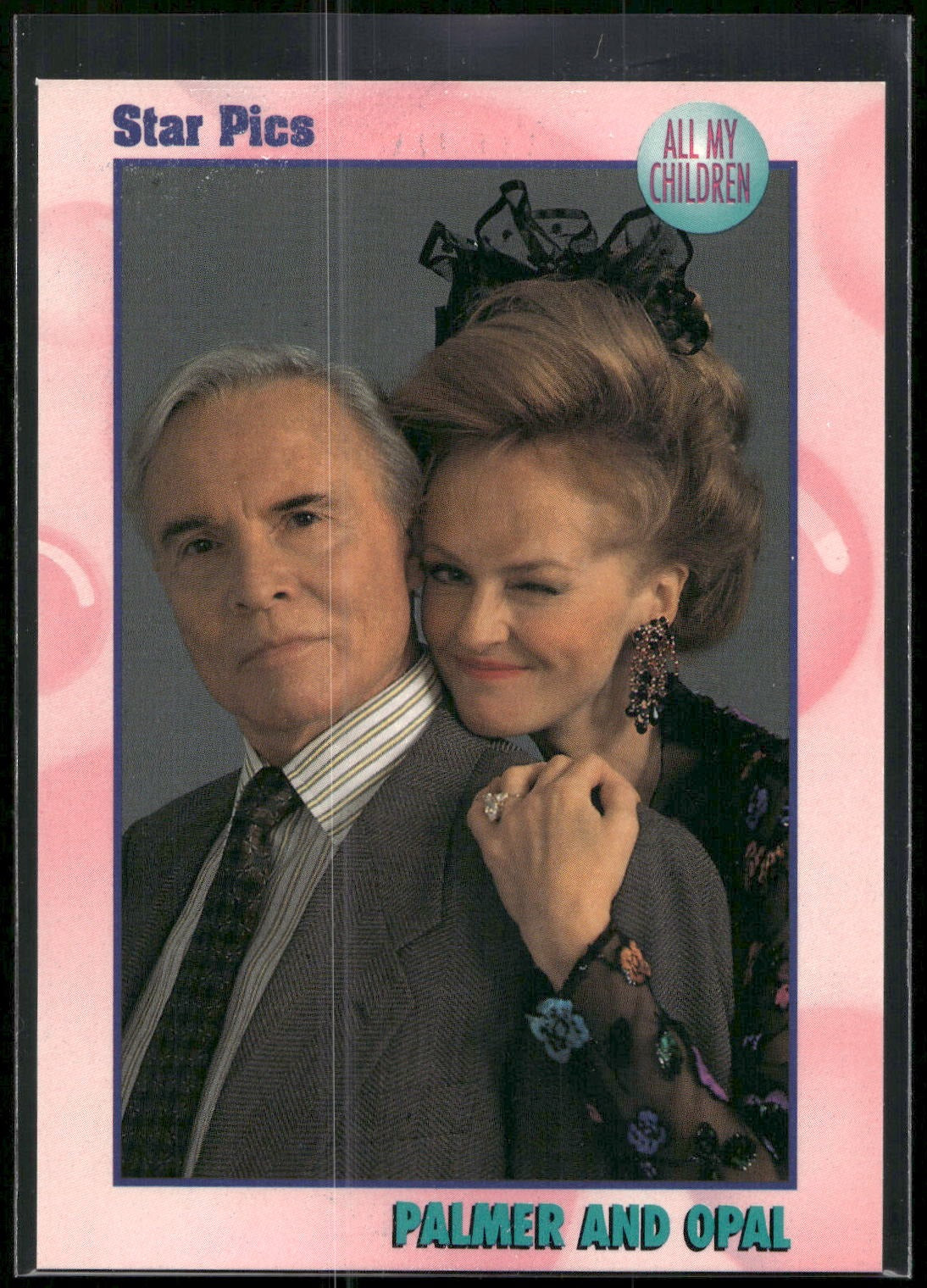 1991 Star Pics All My Children #28 Palmer and Opal