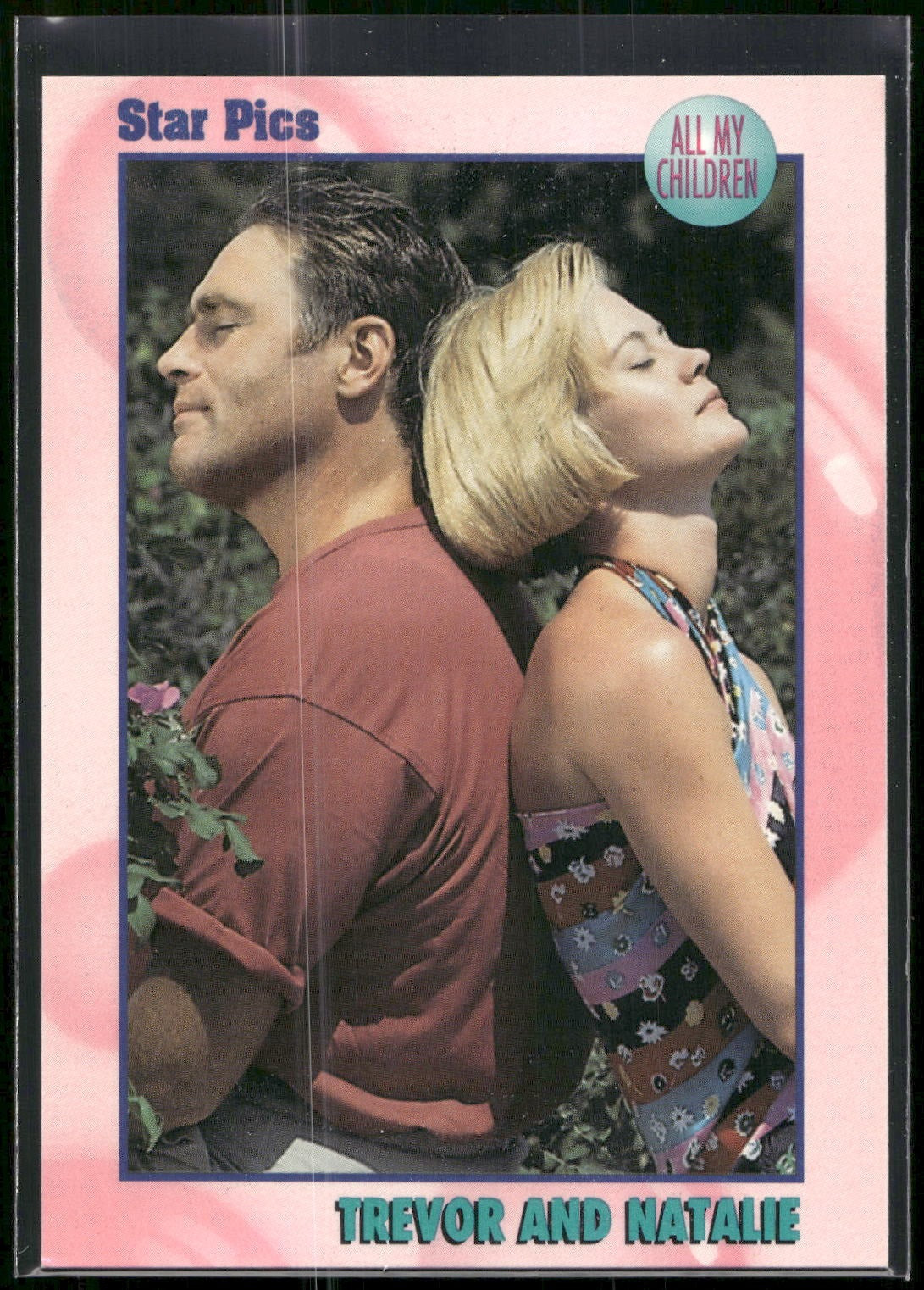 1991 Star Pics All My Children #37 Trevor and Natalie
