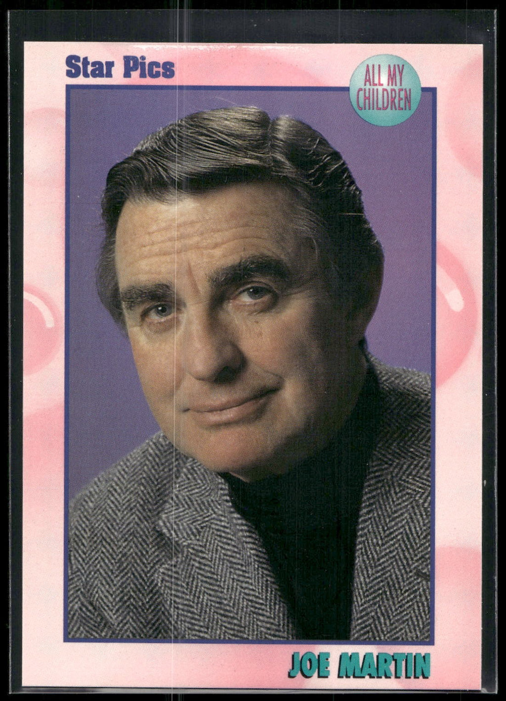 1991 Star Pics All My Children #4 Joe Martin