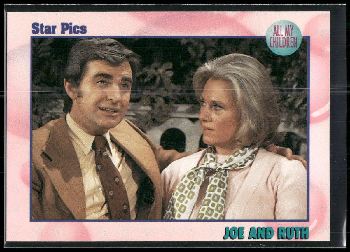 1991 Star Pics All My Children #6 Joe and Ruth