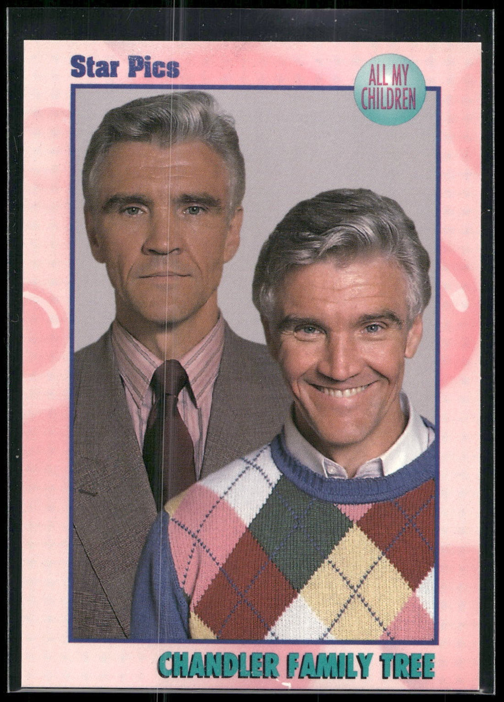 1991 Star Pics All My Children #8 Chandler Family Tree