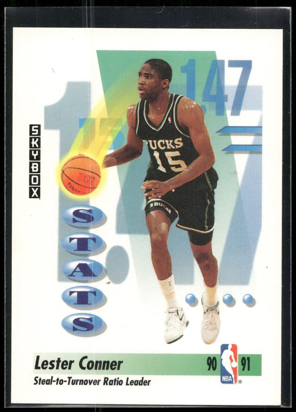 1991-92 SkyBox #299 Lester Conner