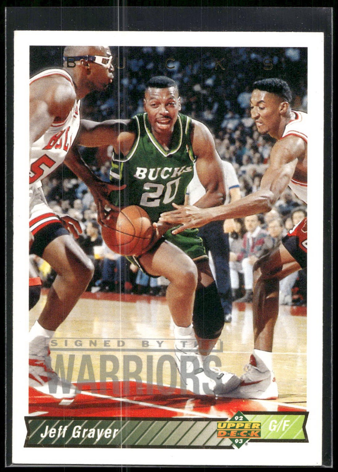 1992-93 Upper Deck #77 Jeff Grayer