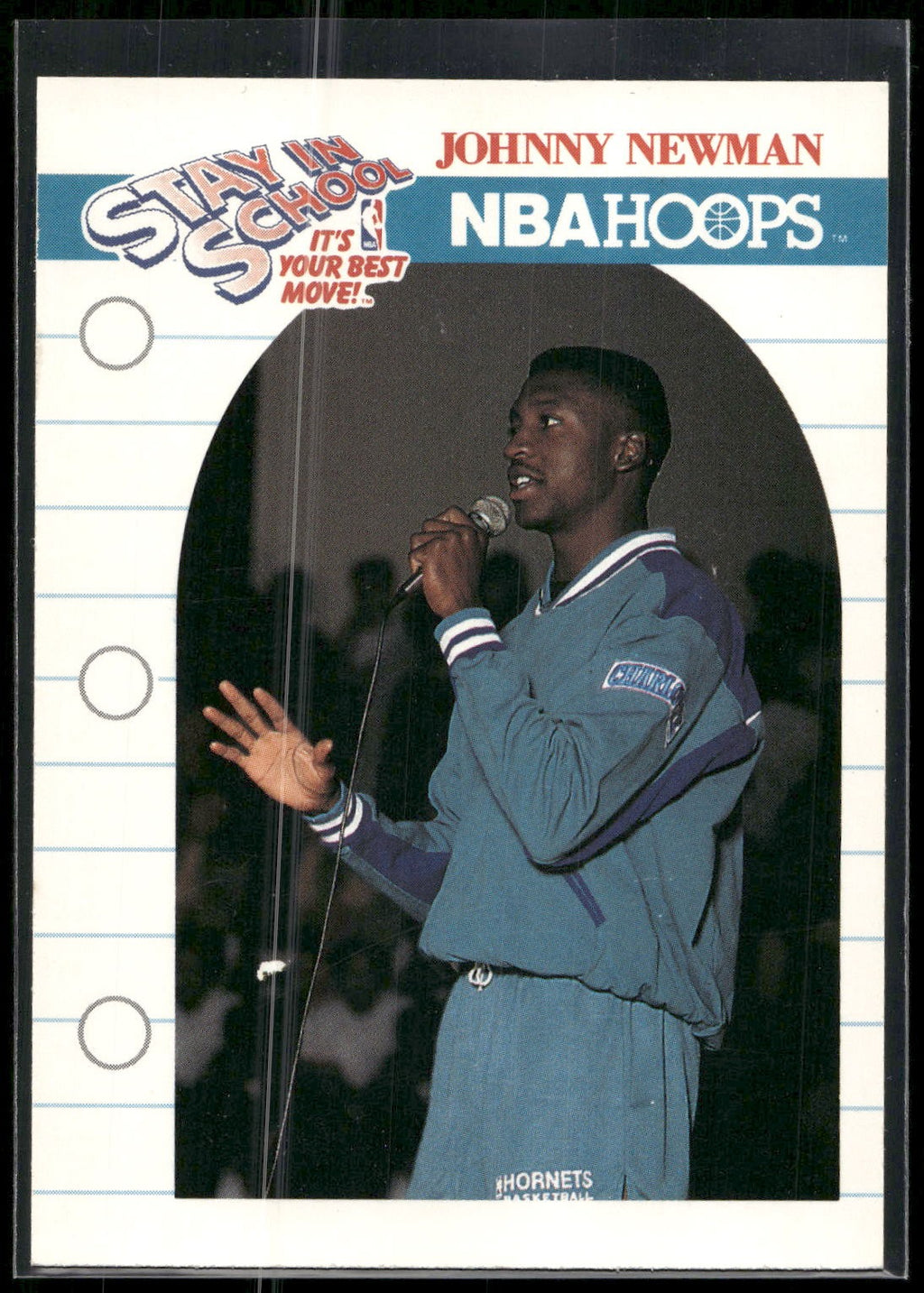 1990-91 Hoops #386 Johnny Newman