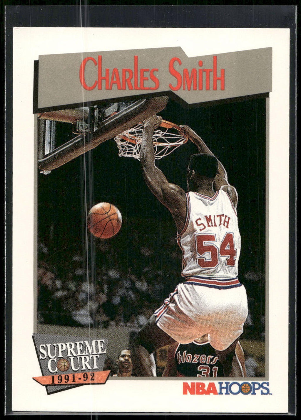 1991-92 Hoops #472 Charles Smith