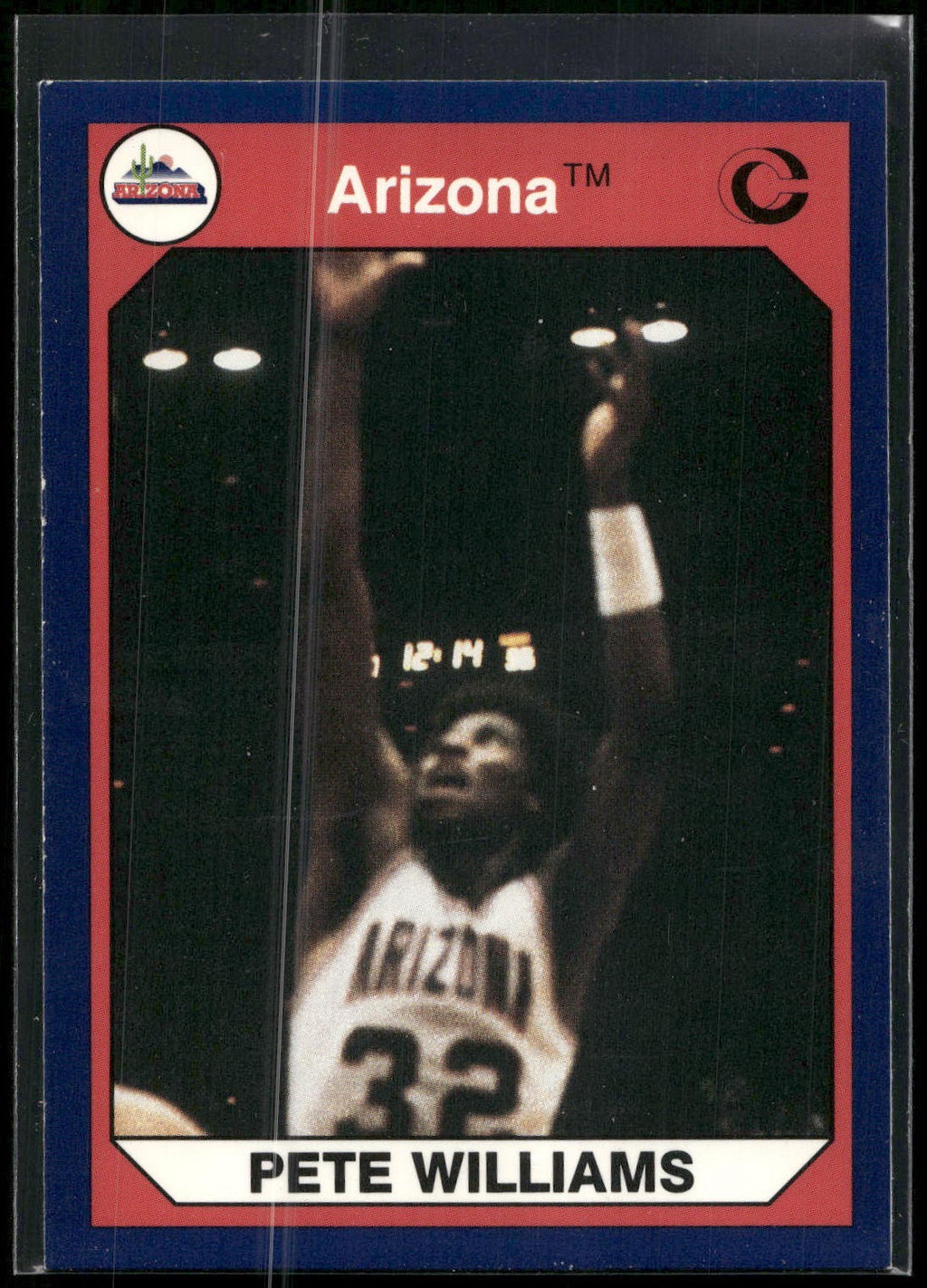 1990 Collegiate Collection Arizona Wildcats #57 Pete Williams