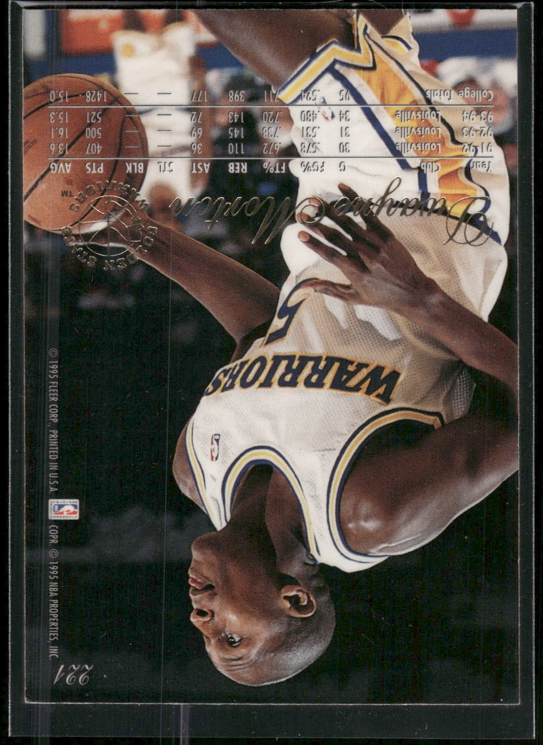 1994-95 Flair #221 Dwayne Morton