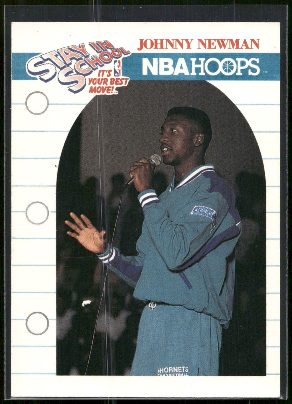 1990-91 Hoops #386 Johnny Newman