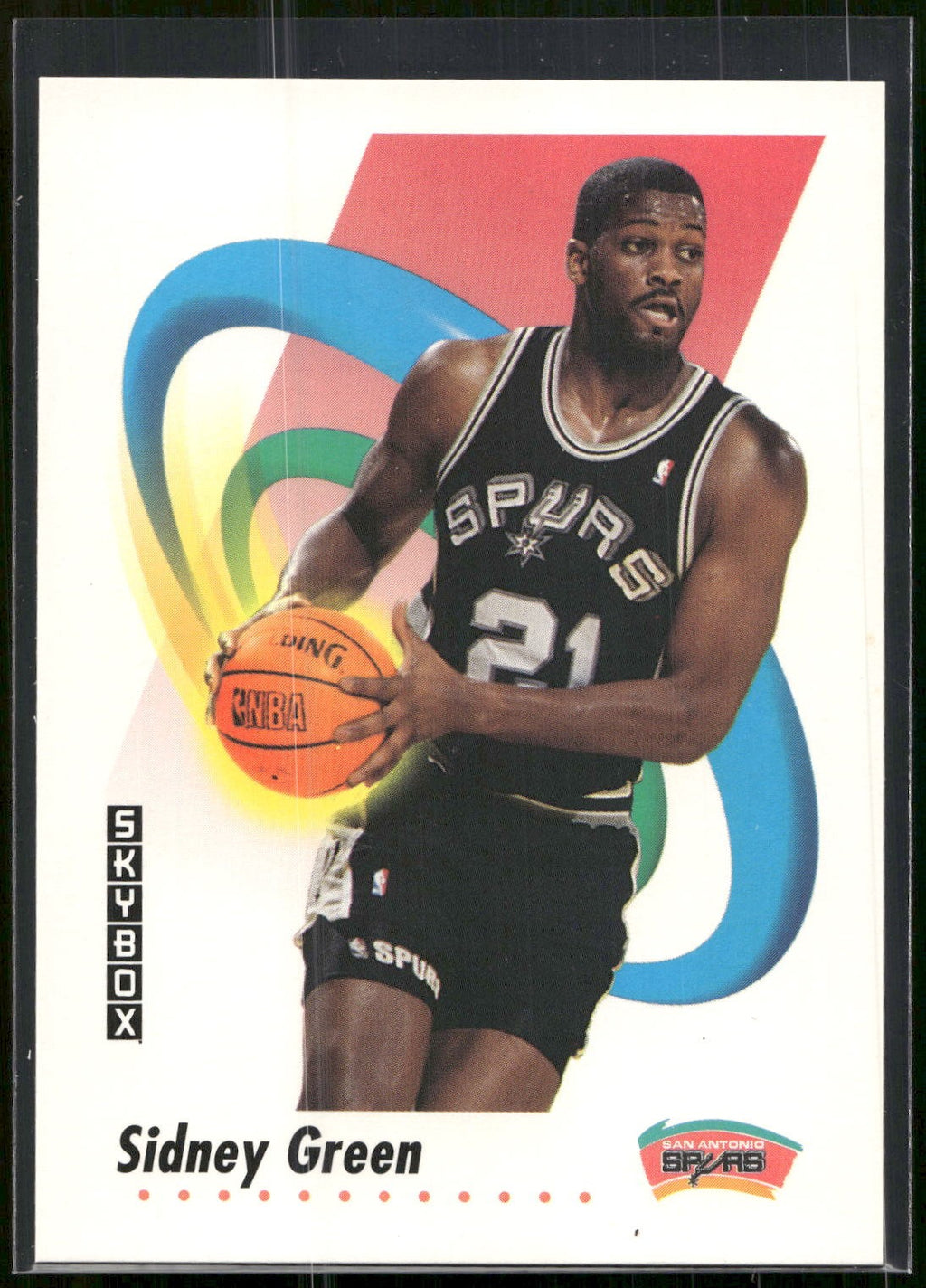 1991-92 SkyBox #257 Sidney Green