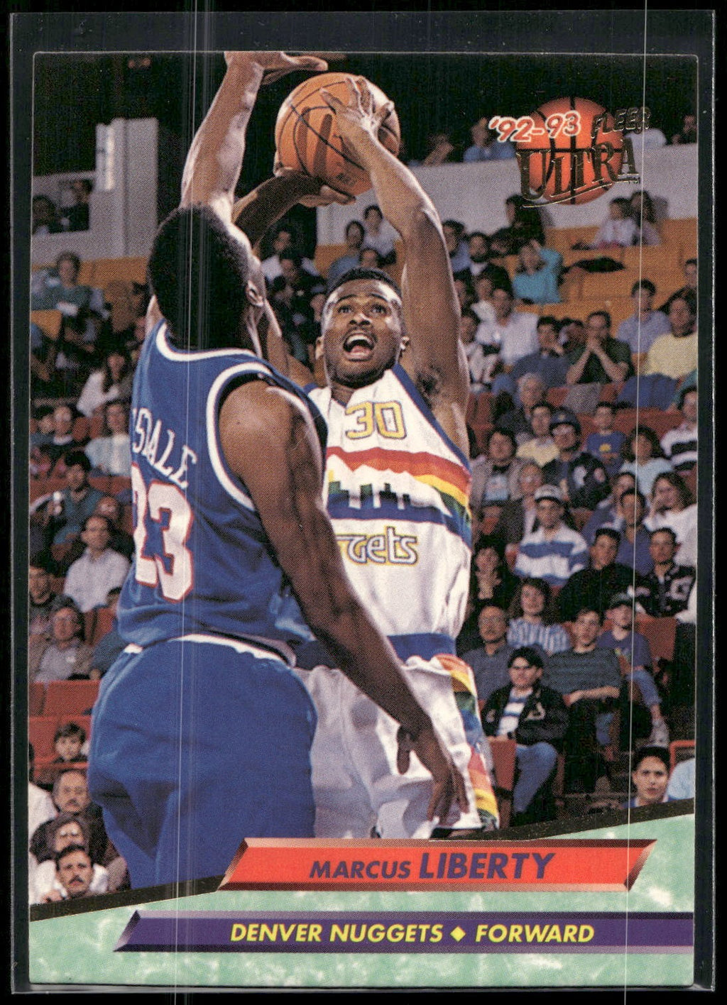 1992-93 Ultra #50 Marcus Liberty