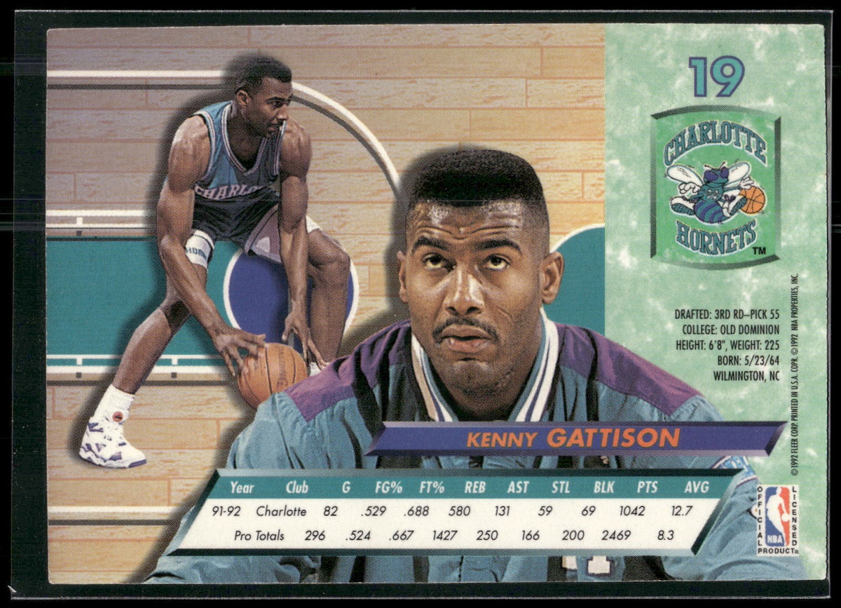 1992-93 Ultra #19 Kenny Gattison