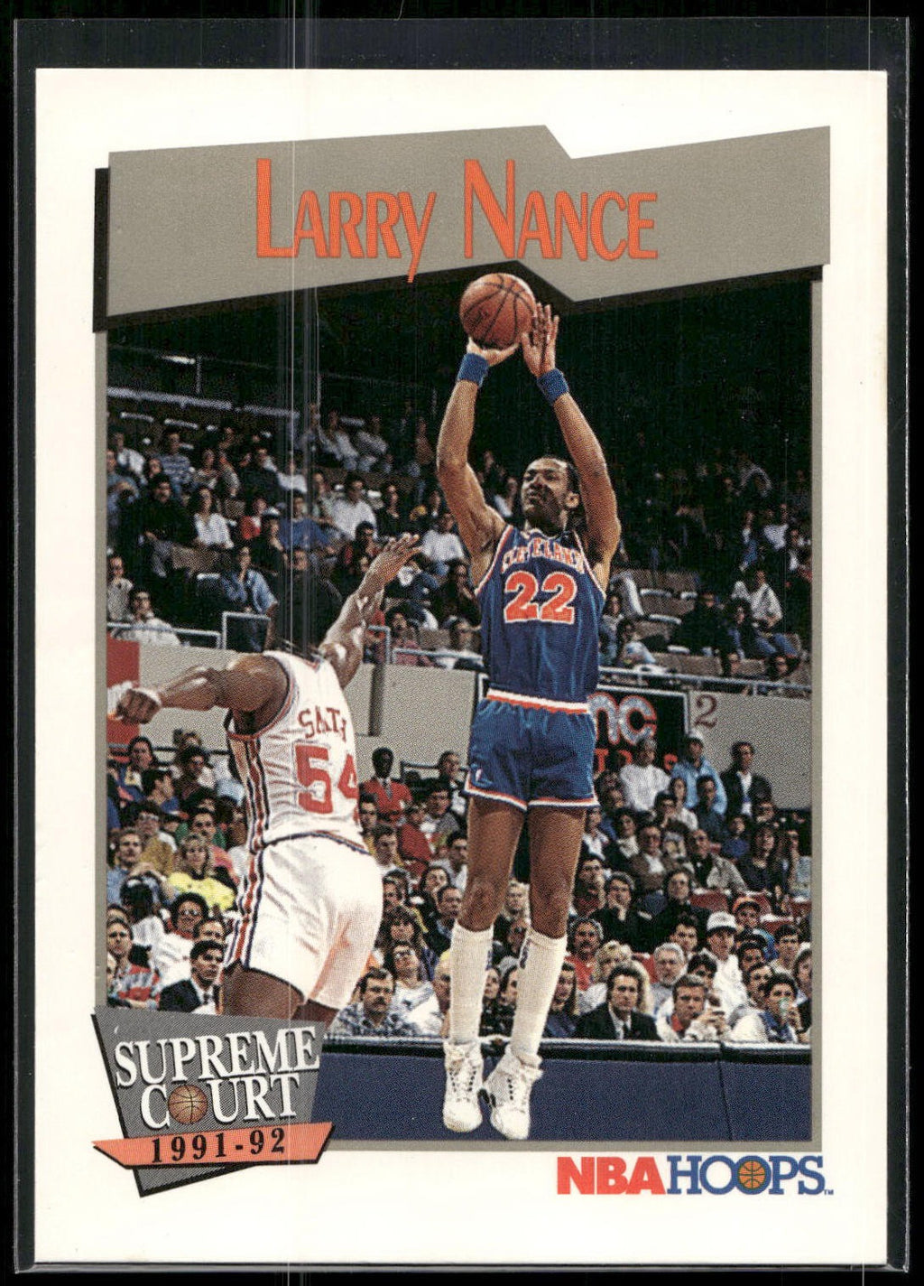 1991-92 Hoops #458 Larry Nance