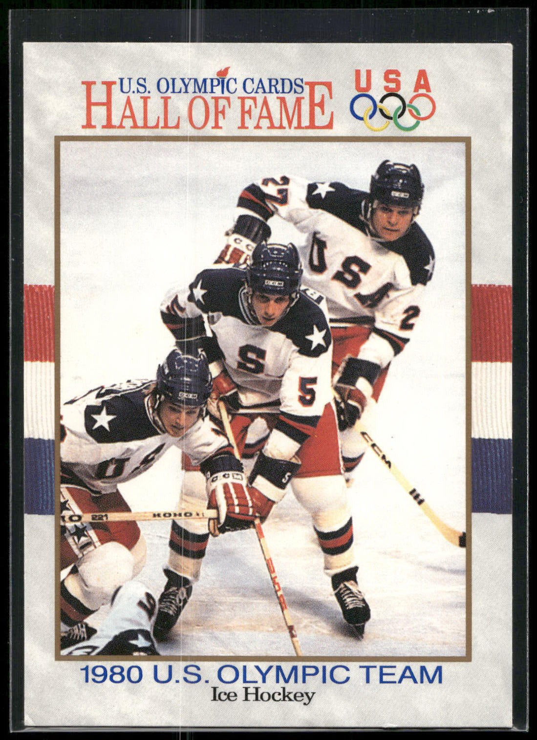 1991 Impel U.S. Olympic Hall of Fame #62 1980 U.S. Olympic Team