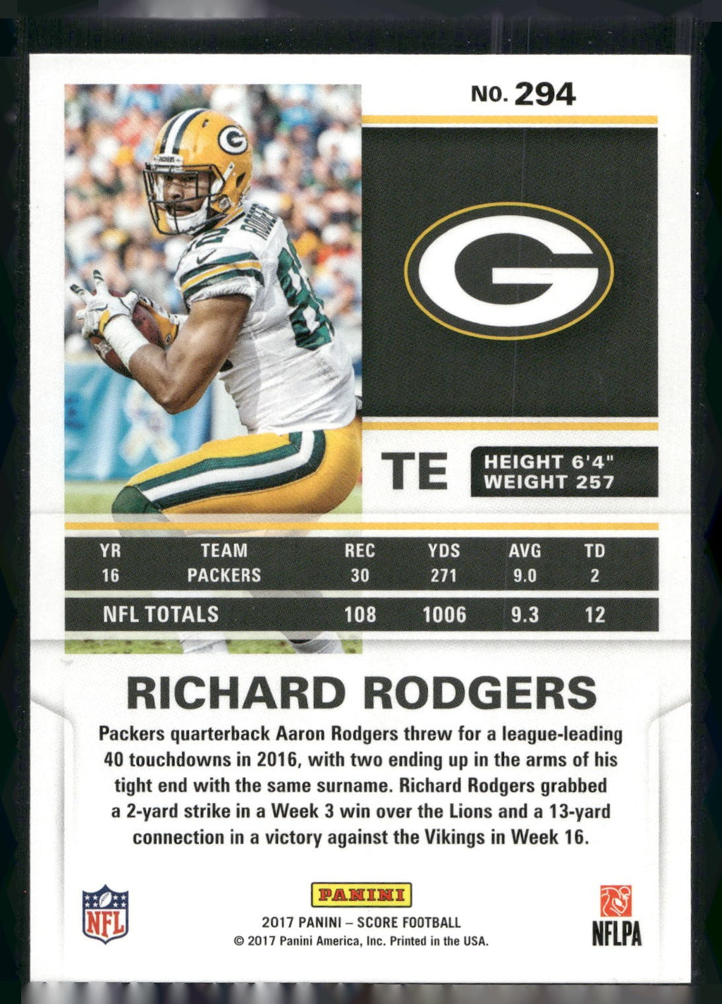2017 Score #294 Richard Rodgers