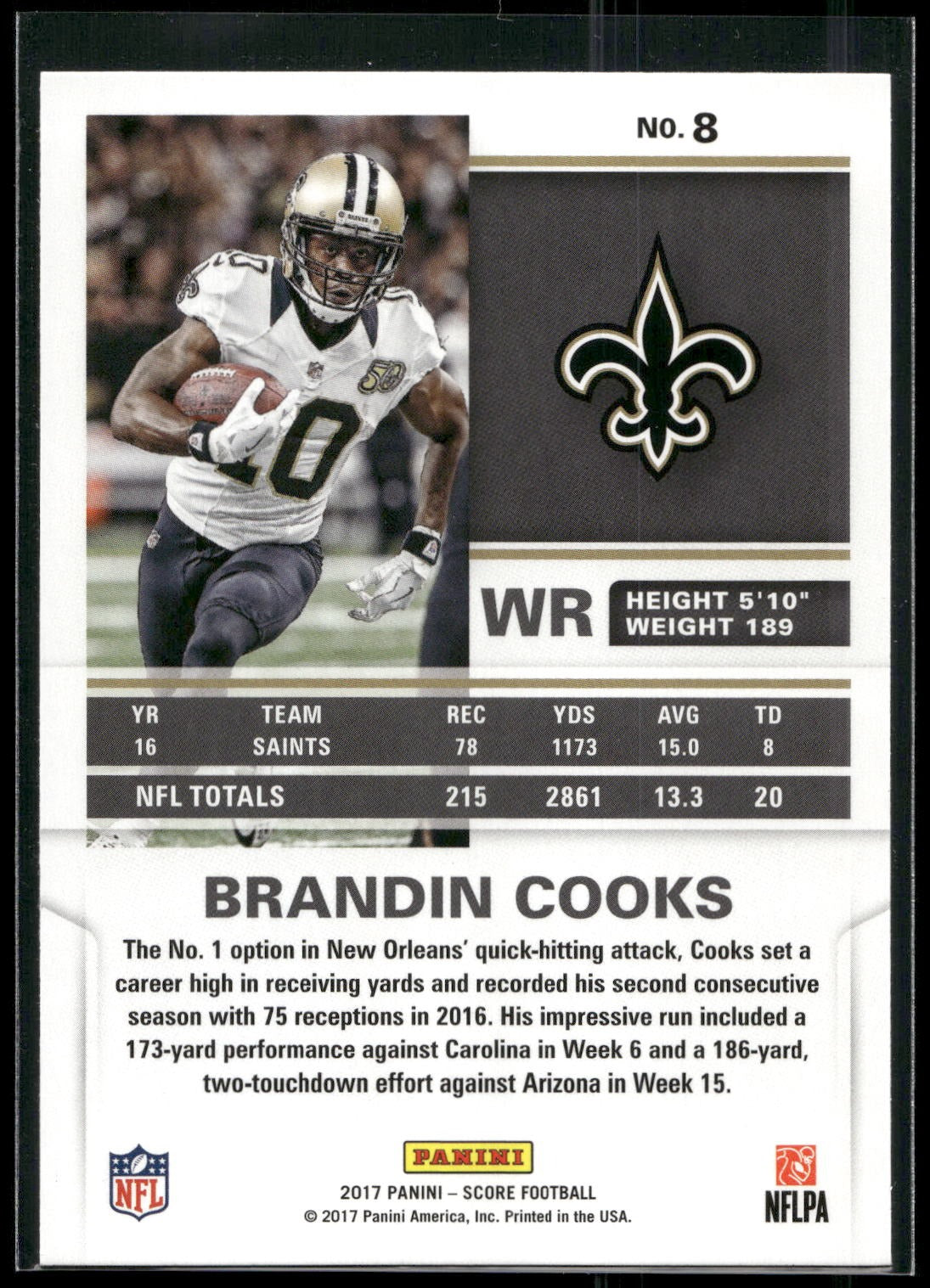 2017 Score #8 Brandin Cooks