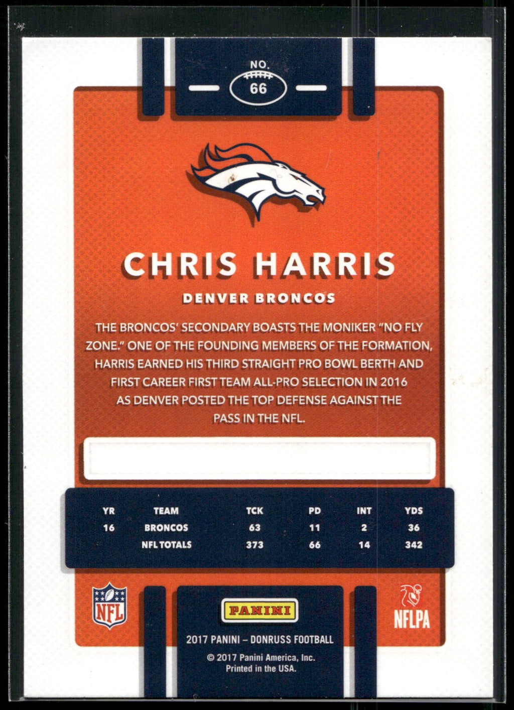 2017 Donruss #66 Chris Harris