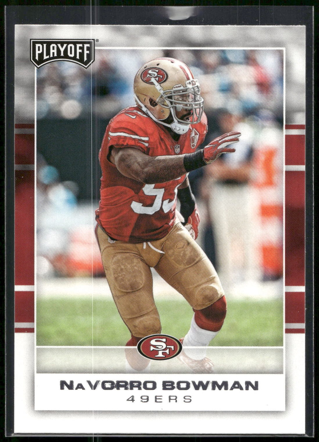 2017 Panini Playoff #80 Navorro Bowman