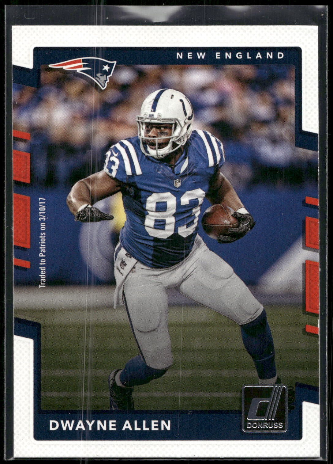 2017 Donruss #240 Dwayne Allen