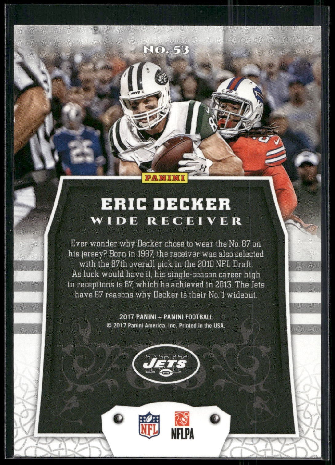 2017 Panini #53 Eric Decker