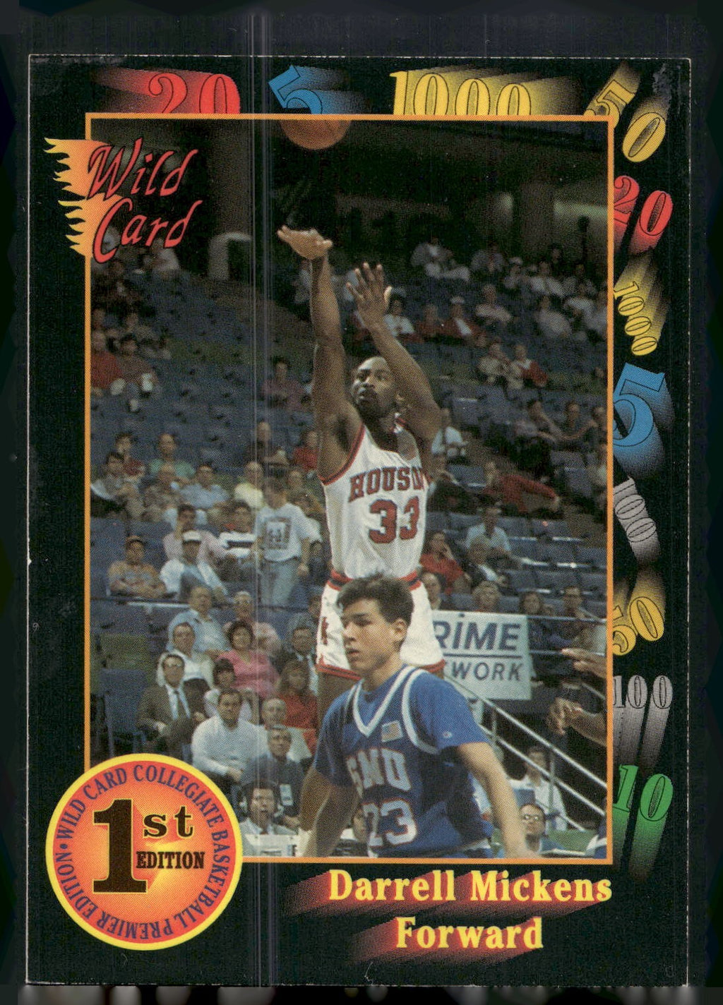 1991-92 Wild Card #116 Darrell Mickens