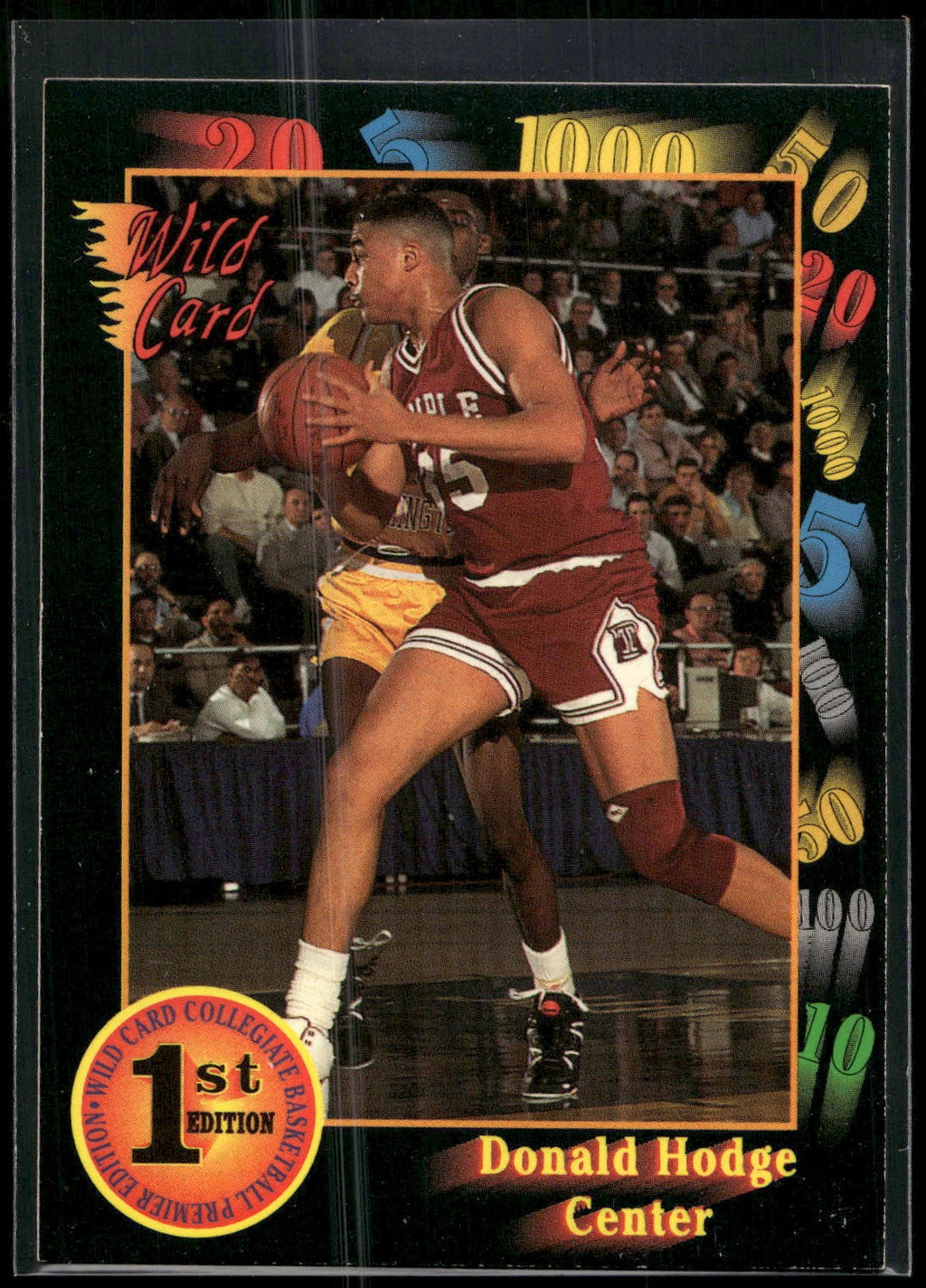 1991-92 Wild Card #94 Donald Hodge