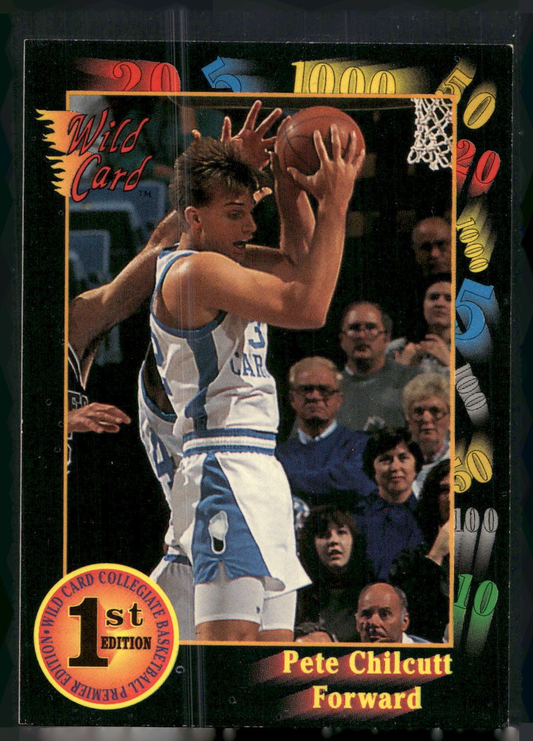 1991-92 Wild Card #95 Pete Chilcutt