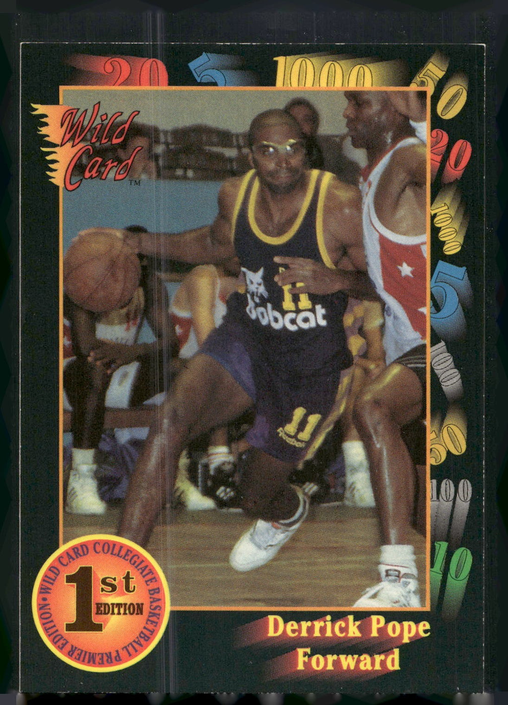 1991-92 Wild Card #105 Derrick Pope