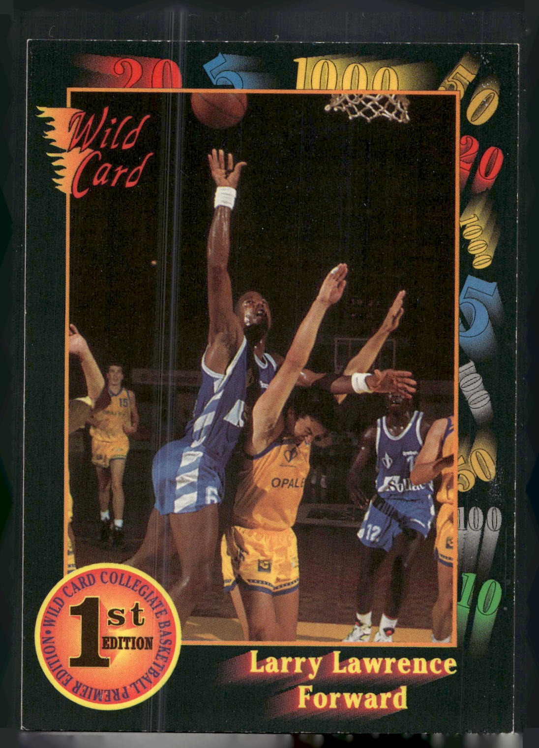 1991-92 Wild Card #99 Larry Lawrence