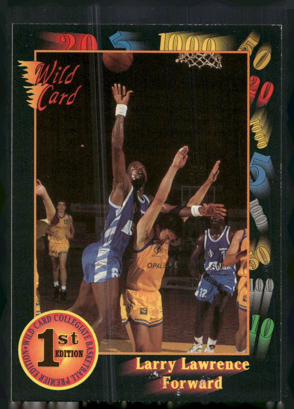 1991-92 Wild Card #99 Larry Lawrence