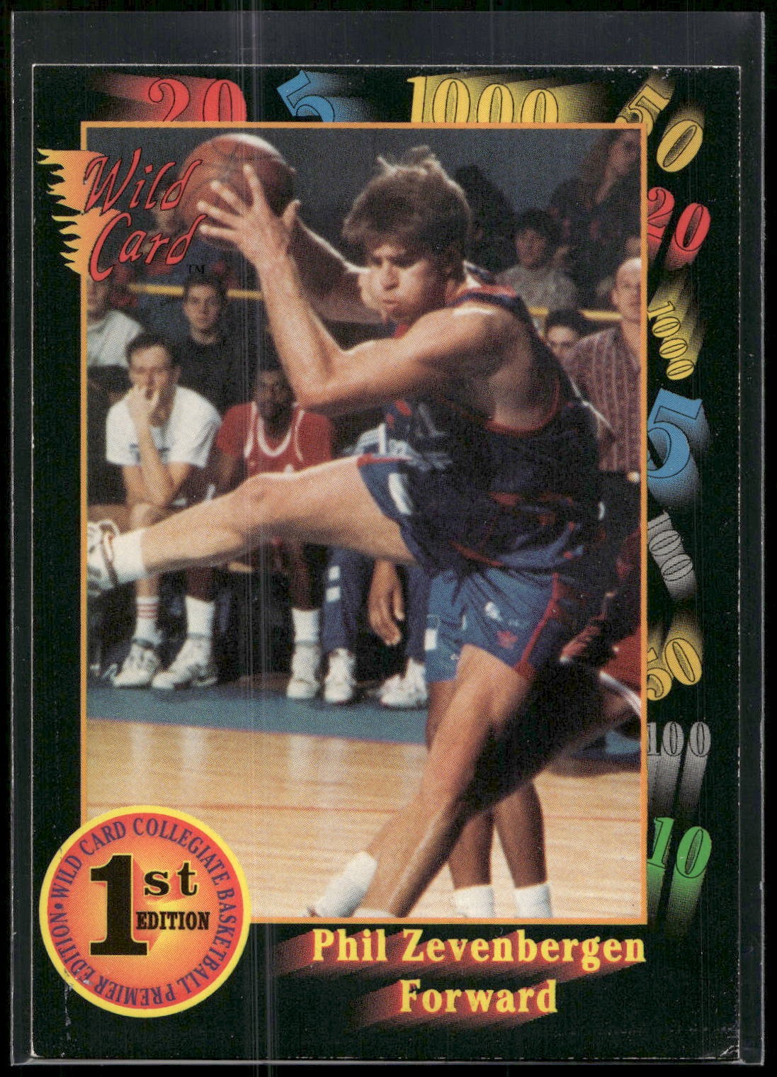 1991-92 Wild Card #18 Phil Zevenbergen