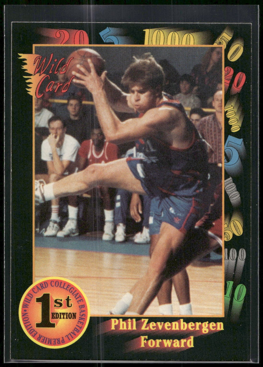 1991-92 Wild Card #18 Phil Zevenbergen