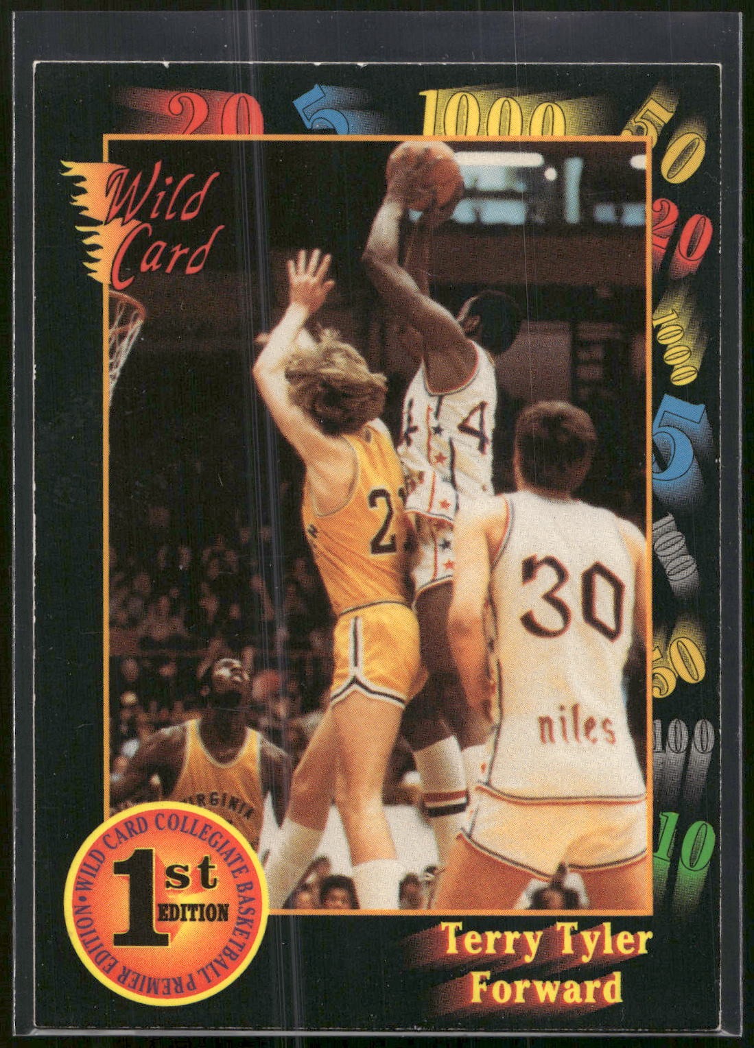 1991-92 Wild Card #108 Terry Tyler