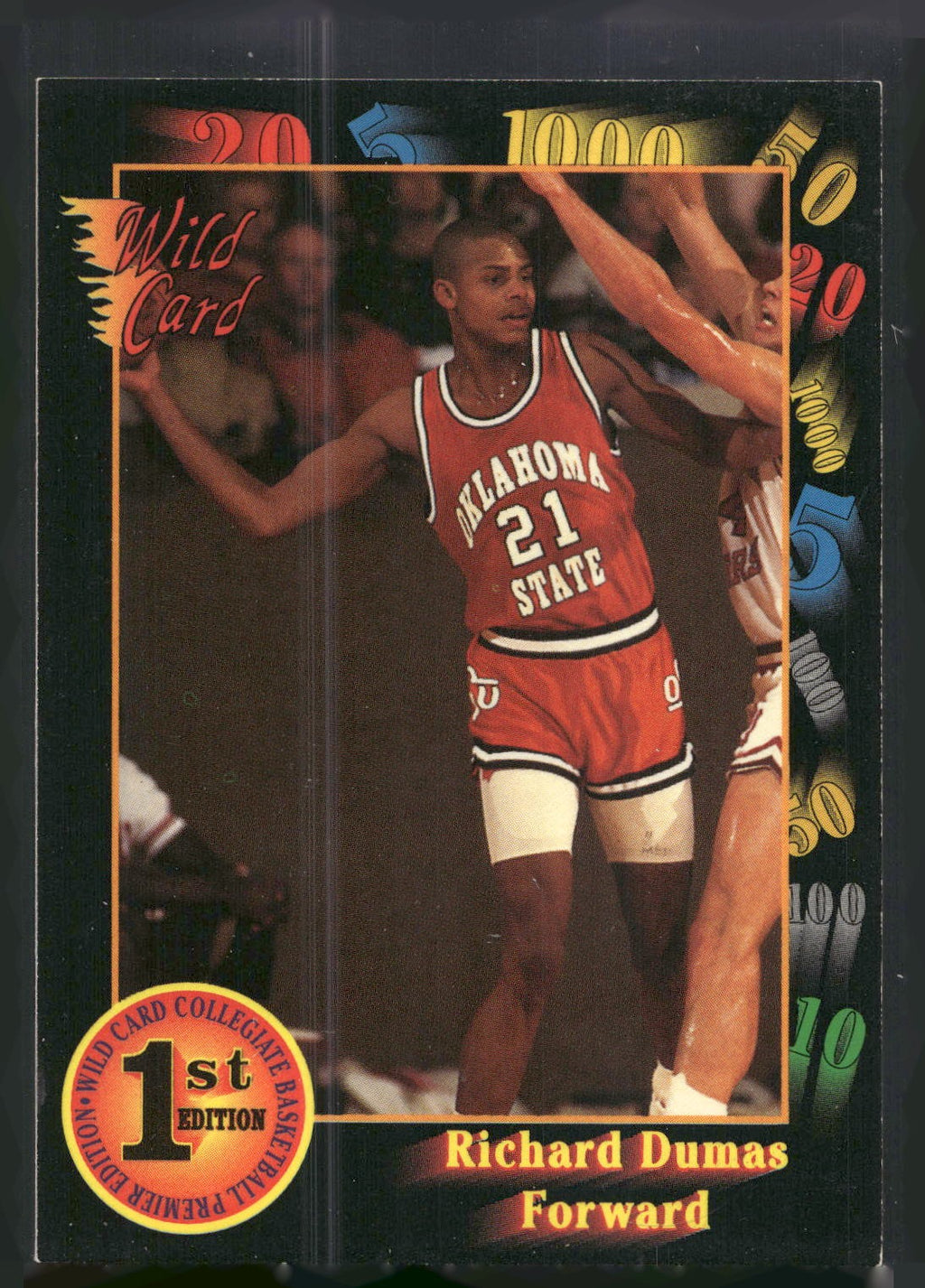 1991-92 Wild Card #39 Richard Dumas