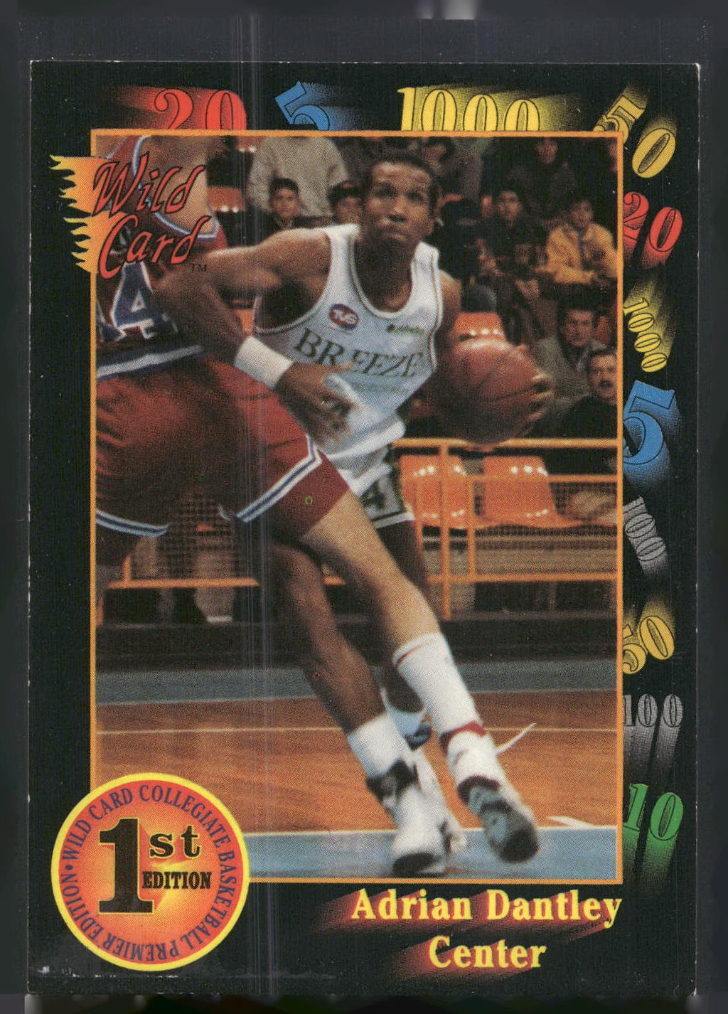 1991-92 Wild Card #53 Adrian Dantley