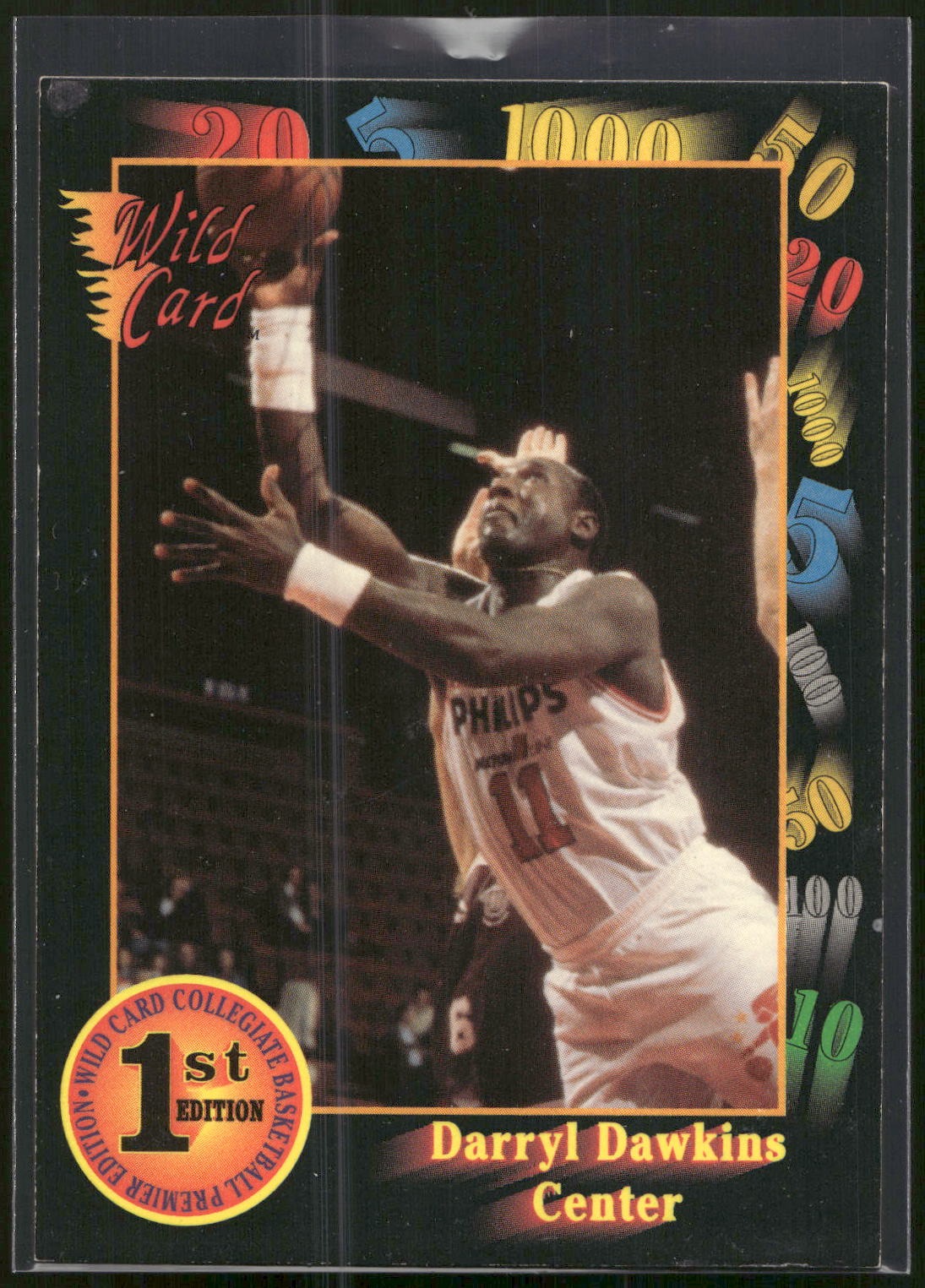 1991-92 Wild Card #69 Darryl Dawkins