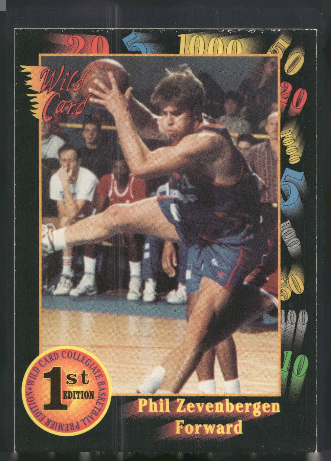 1991-92 Wild Card #18 Phil Zevenbergen