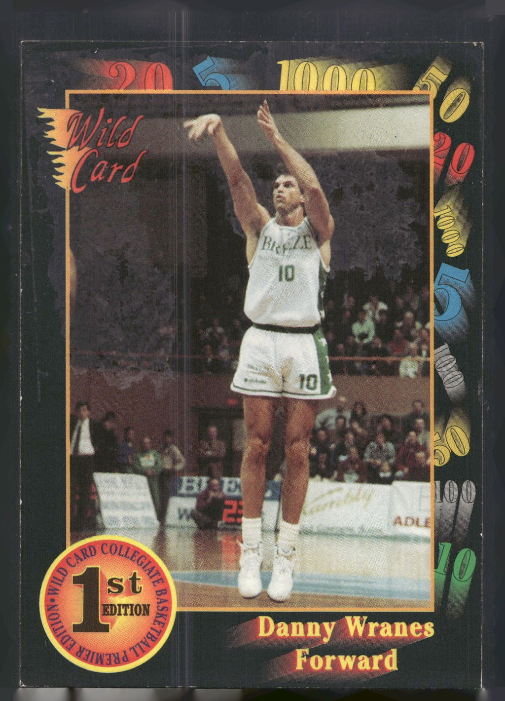 1991-92 Wild Card #51 Danny Vranes